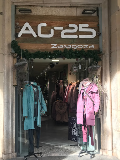 AG 25 - Tienda de ropa en Zaragoza Tienda de ropa AG 25 Zaragoza