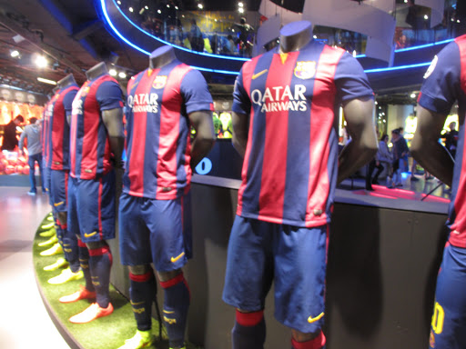 Tienda de ropa Barça Store Camp Nou en Barcelona