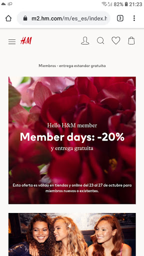Tienda de ropa H&M en Granada