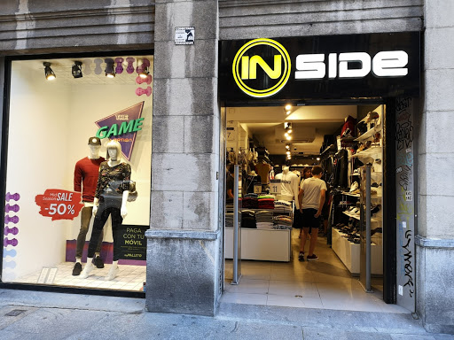 Inside