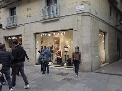 Tienda de ropa Intimissimi en Barcelona