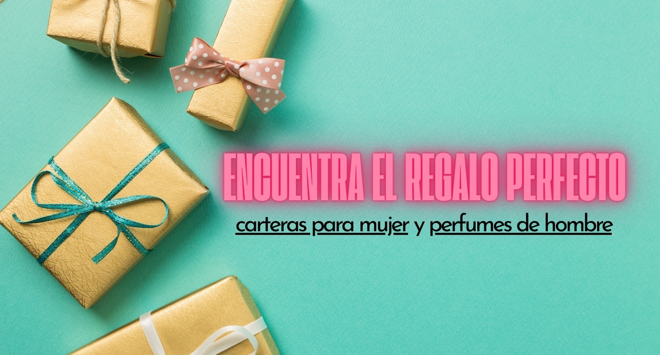 Encuentra el regalo perfecto: carteras para mujer y perfumes de hombre